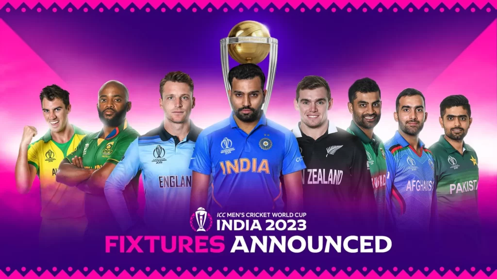 Cricket Worldcup 2023 Schedule