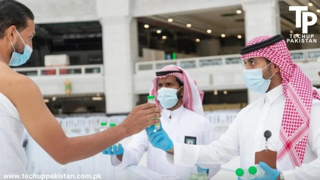 Hajj Pilgrims Welcomed in Madinah with Zamzam Water and Gifts