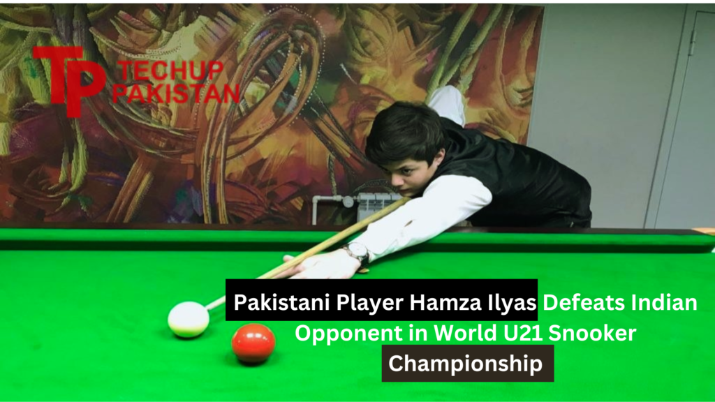 Pakistani Player Hamza Ilyas Defeats Indian Opponent in World U21 Snooker Championship