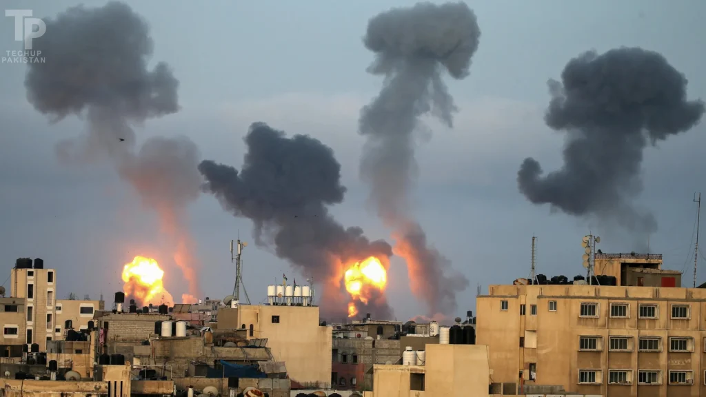 232 Palestinians Killed by Israeli Airstrike on Gaza