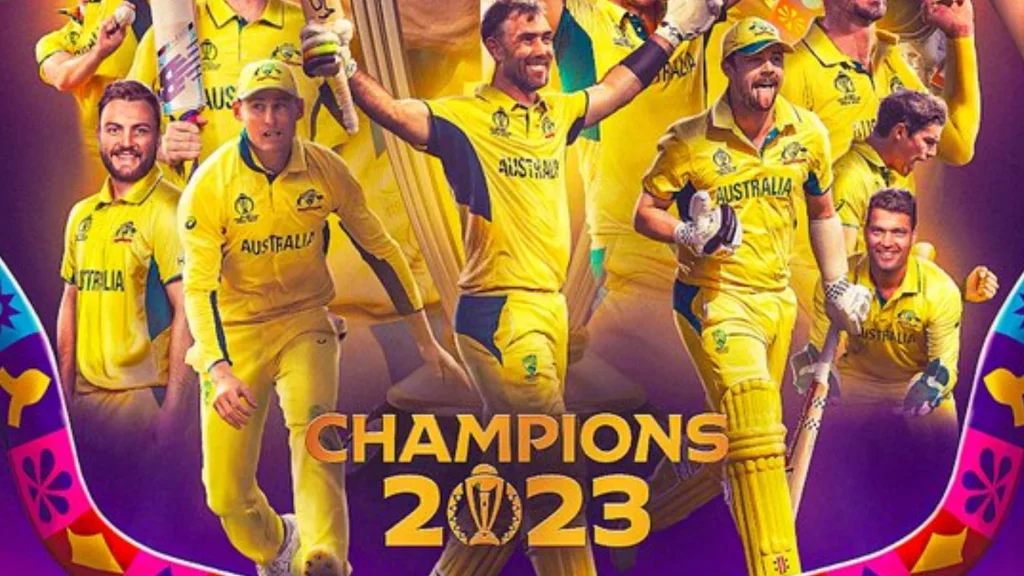 Australia became the world champion of cricket for the sixth time