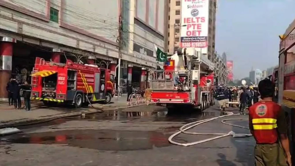 Tragic Fire at Karachi Mall Claims 11 Lives